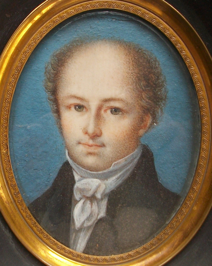 Portrait Miniature of a Gentleman on Ivory