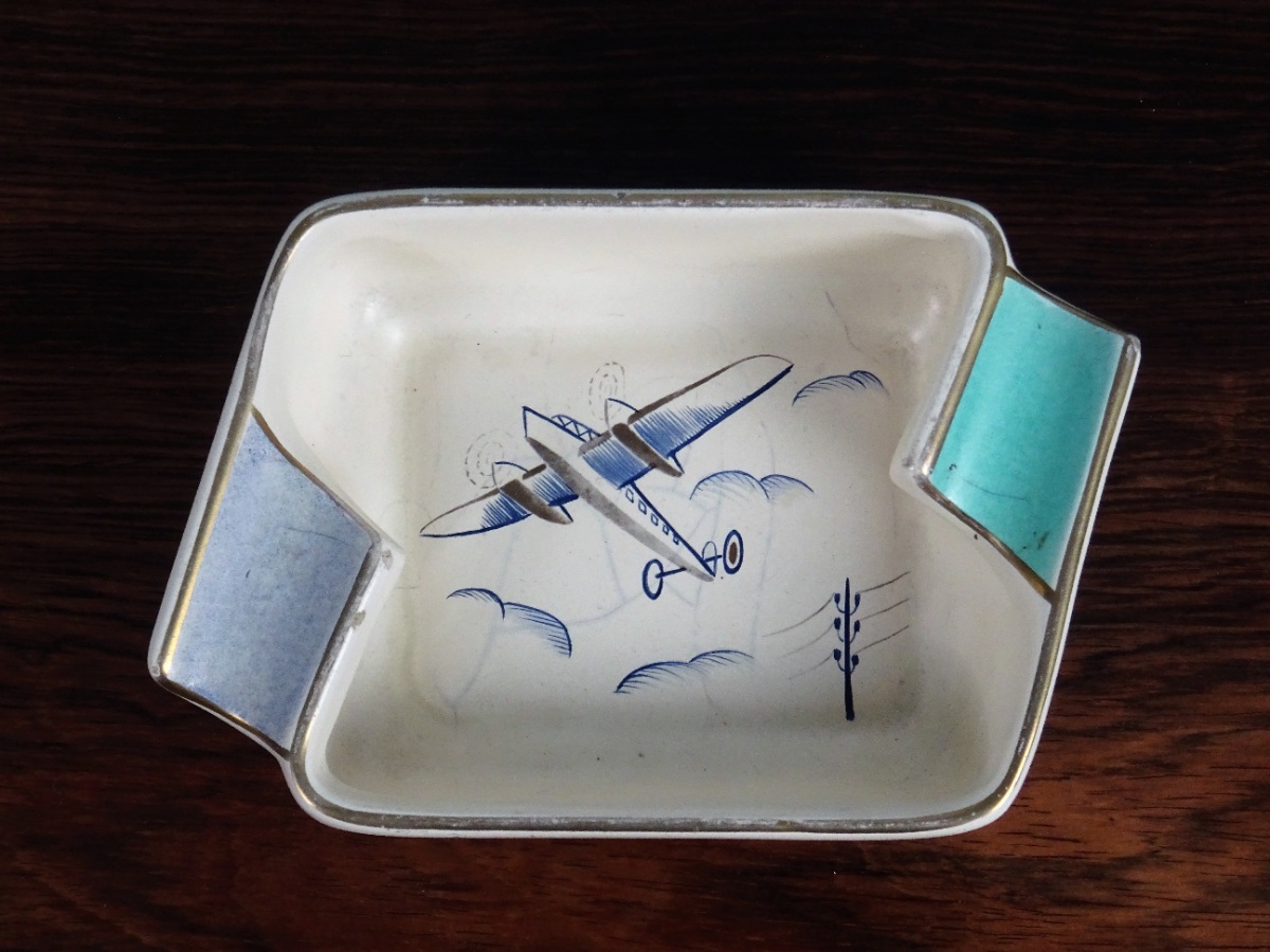 Pair of Italian Mid Century Ashtrays