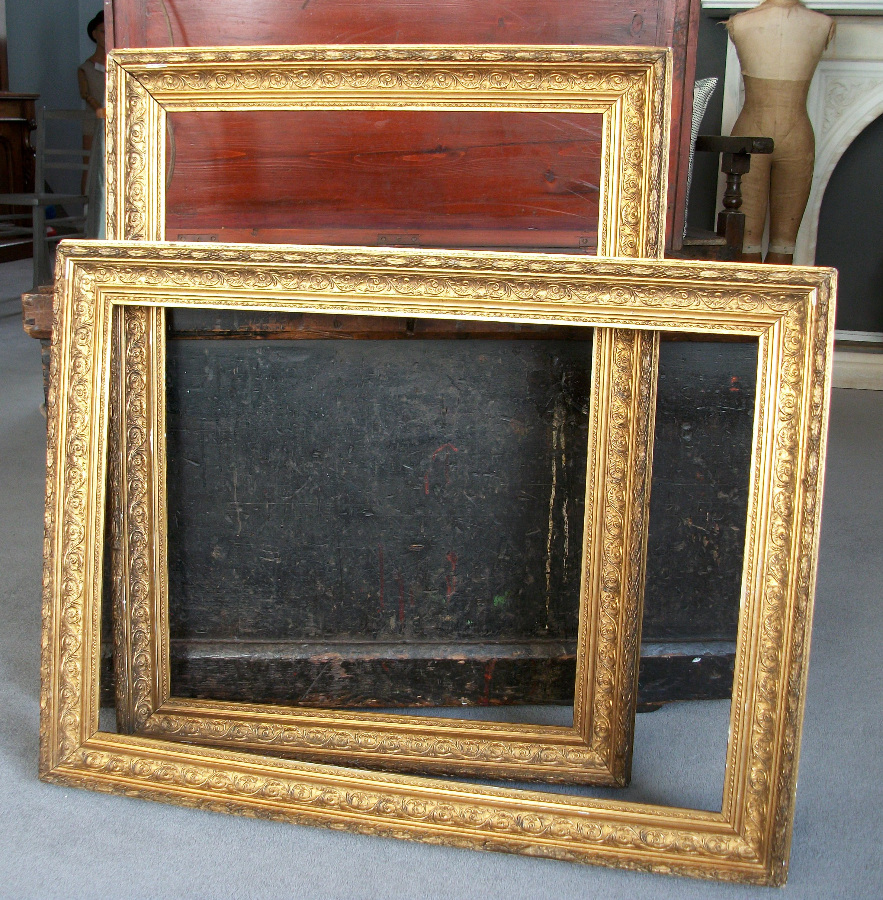 Victorian gilt frames