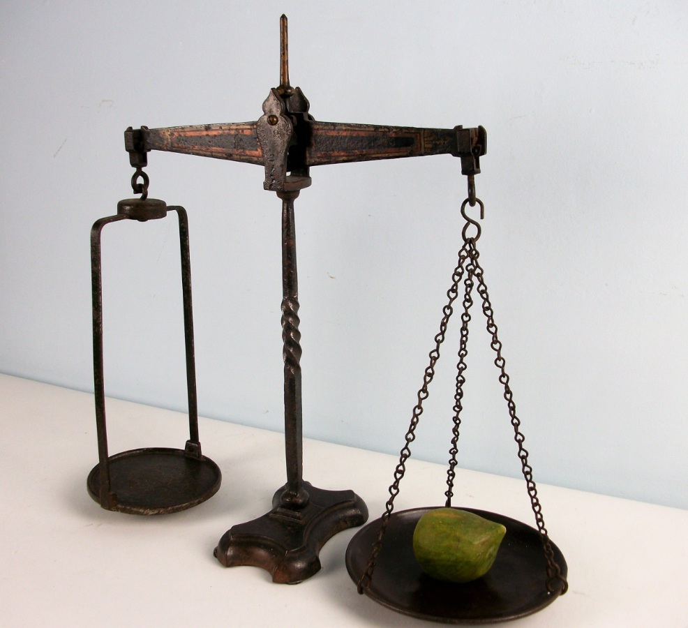 An Original Fairbanks Scales/balance Circa 1870